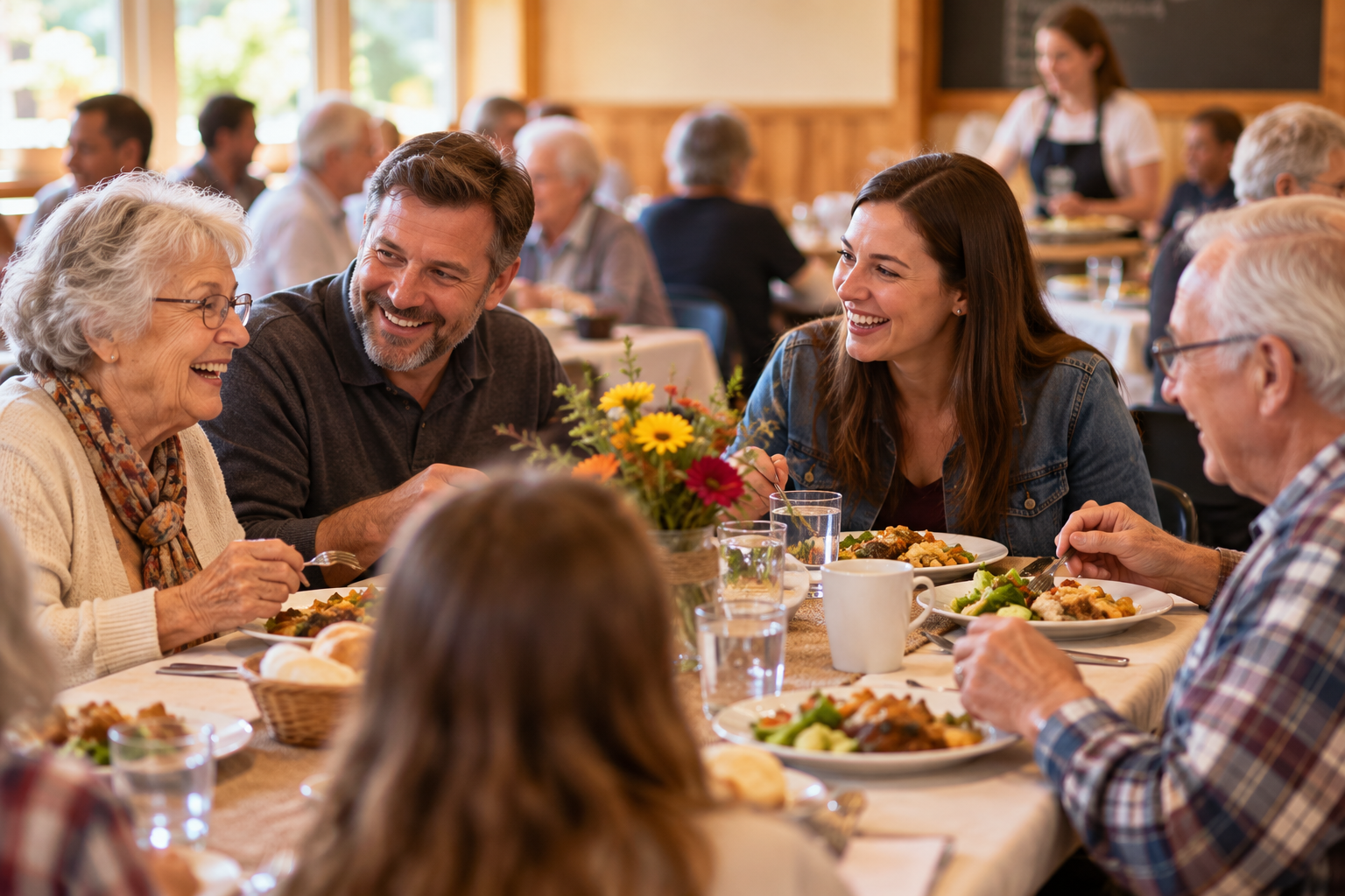 Les dîners communautaires : un repas pour partager, un moment pour se retrouver